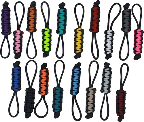 Miniatura 7 de BubbasGarageTv - Reversible Paracord Grab Handles for Jeep Wrangler - Charcoal Grey & Black - Pick Your Pairs