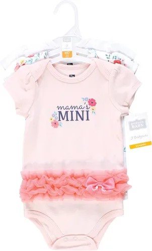 Miniatura 480 de Hudson Baby baby-girls Cotton Bodysuits 3-pack