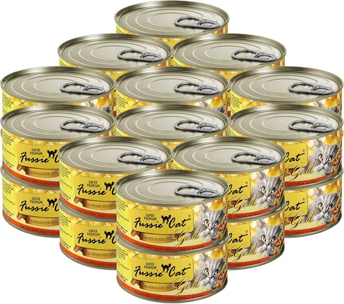 Miniatura 11 de Fussie Cat Fórmula de pollo súper premium en salsa sin granos, comida húmeda para gatos de 2.82 onzas, caja de 24