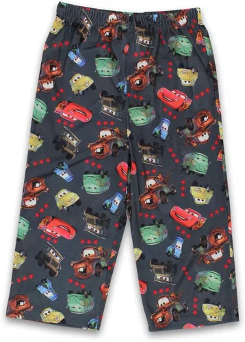 Miniatura 4 de Disney Cars - Conjunto de pijama de 2 piezas de manga corta para niños pequeños, Multi