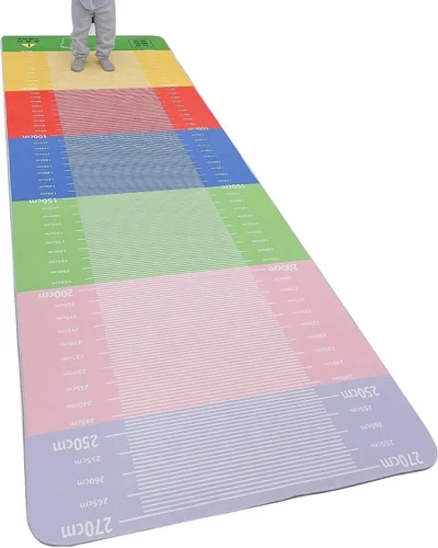 ZIMGOD Tapete de cuerda para saltar largo, multiusos, herramientas de entrenamiento de salto insonorizadas, tapete de suelo para sala de juegos,