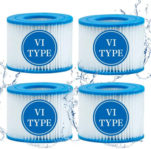Filtro de spa tipo vi y cartucho de repuesto de filtro para bañera de hidromasaje Coleman, para filtro inflable para bañera de hidromasaje (paquete