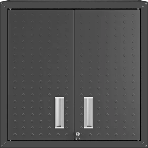 Miniatura 16 de Manhattan Comfort Fortress - Armario de almacenamiento flotante para garaje, negro/gris