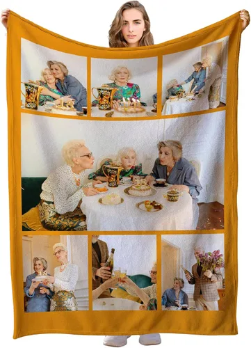 Miniatura 23 de Manta personalizada con imagen, manta de fotos personalizada, manta personalizada, regalos personalizados para novio, novia, mamá