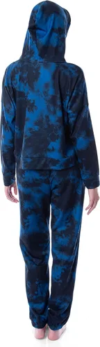 Miniatura 2 de INTIMO Harry Potter Hogwarts Houses Tie Dye - Conjunto deportivo con capucha para mujer
