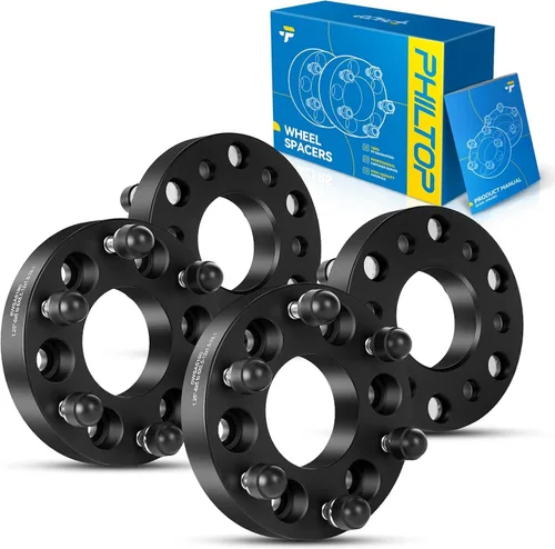 Miniatura 89 de PHILTOP Espaciador de rueda de 4 x 4 de 2 pulgadas, espaciadores de rueda centrados en las lengüetas para Polaris Trail Boss 330 2003-2013, Trail