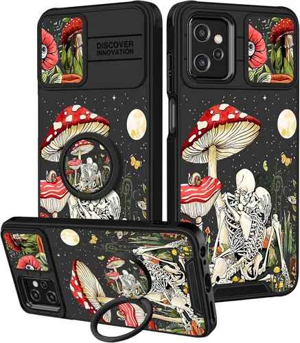 Miniatura 84 de Funermei Funda para Moto G Play 4G 2024 – Funda para teléfono para mujeres y niñas, diseño único de gato y libros, diseño único con funda