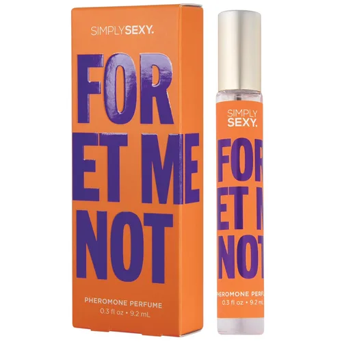 SIMPLY SEXY Affirmations Forget Me Not - Perfume de feromonas, fragancia cálida de madera especiada con notas de naranja natural, limón, coco y