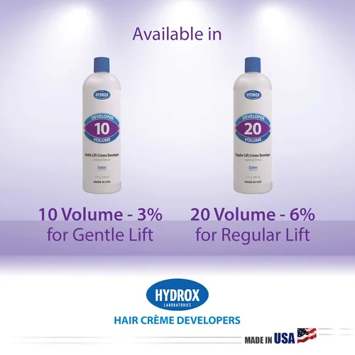 Miniatura 8 de Hydrox Desarrollador de crema de 20 volúmenes de elevación regular, 16 onzas (individual)