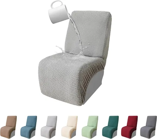 Miniatura 70 de Fundas de sofá reclinable seccional 100% impermeables para sofá reclinable en forma de L, funda de sofá modular de esquina en forma de L, fundas