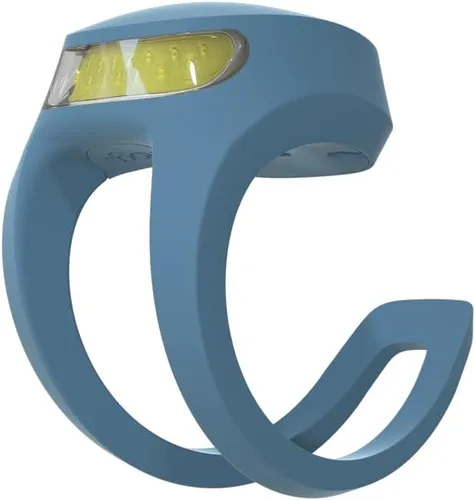 Knog Frog Front Bike Light - Iconic Bicycle Light Reborn with Bright 40 Lumen LED Output, 9 Light Modes, Flexible Mount, USB-C Rechargeable, 20g