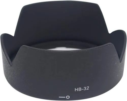 Parasol para lente compatible con Nikon AF-S DX Nikkor18-5.512 in, AF-S DX 0.709-4.134 in, AF-S DX 0.709-2.756 in, AF-S DX 0.709-5.315 in, Reemplazo