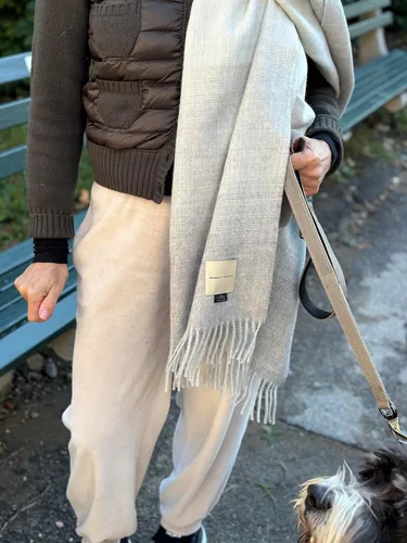 Miniatura 8 de thread + butter Bufanda de alpaca 100% bebé Lujo Suave Elegante Hipoalergénicocontemporáneo