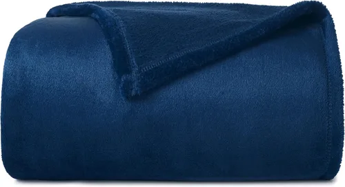 CASUAL LIVING Manta de Vellón Tamaño King/Cal King Esponjosa, Suave, Cálida, Acogedora, Mantas de Cama para Decoración de Dormitorio, Felpa, Gruesa,