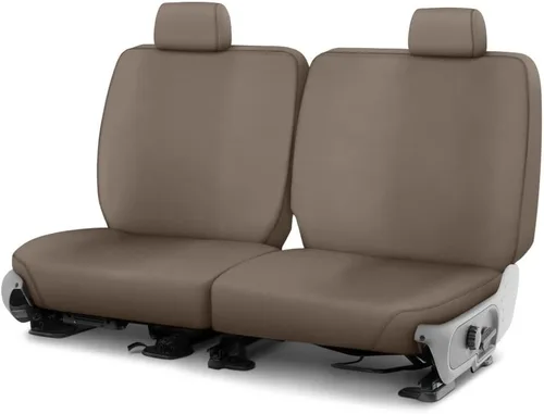 Miniatura 9 de Covercraft Fundas de asiento de asiento trasero de ajuste personalizado para asiento trasero - Tela de polialgodón, negro carbón