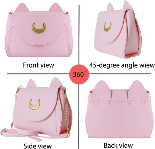 Miniatura 3 de Lady Sailor Moon - Bolso de hombro con orejas de gato Luna