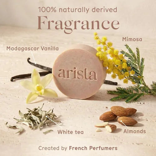 Miniatura 5 de Barra de champú con cabello rizado, aceite de almendras dulces, polvo de fruta Reetha y manteca de karité, hidratante para cabello rizado
