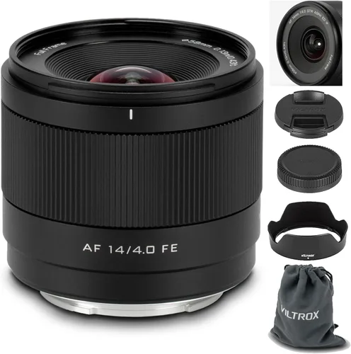 Miniatura 12 de VILTROX 9mm F2.8 lente E-Mount APS-C para Sony, lente Prime ultra gran angular con enfoque automático para cámaras Sony E-Mount FX30 ZV-E10 ZV-E10II