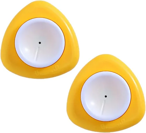Miniatura 12 de Cortador de Huevos Jawbush 3 en 1 con Cuchillas de Metal para Huevos Duros y Frutas Blandas, Cortador de Huevos Duros de Acero Inoxidable, Cortador