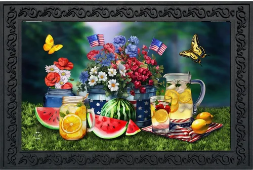Miniatura 9 de Briarwood Lane Felpudo de verano America in Bloom