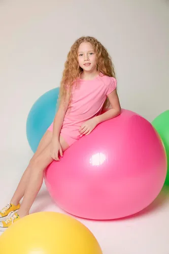 Miniatura 13 de Lilax Pantalones cortos de baile básicos y suaves para niñas para gimnasia o debajo de las faldas