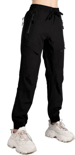 Miniatura 2 de Pantalones de entrenamiento para mujer, ligeros, de secado rápido, atléticos, para viajes, senderismo