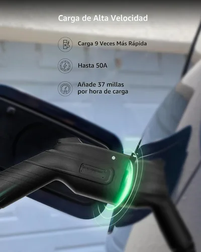 Miniatura 2 de Autel Home Cargador Inteligente para Vehículos Eléctricos (EV) de hasta 50 Amperios, 240V, Estación de Carga de Automóvil para Interiores/Exteriores