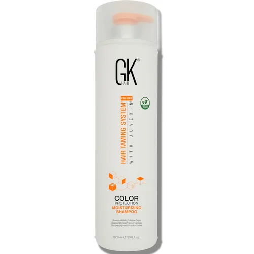 GK HAIR Champú hidratante de queratina global (33.8 onzas líquidas/33.8 fl oz) para protección del color hidratante, daño seco, rizado,