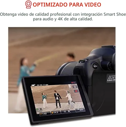 Miniatura 9 de Canon Cámara sin espejo EOS R7 (solo cuerpo), cámara híbrida, sensor CMOS de 32.5 megapíxeles (APS-C), video 4K, para deportes, acción, creadores