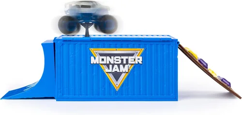 Miniatura 6 de Monster Jam Ship It & Flip It Juego de Transformación con Camión de Fundición a Troquel 1:64, Multicolor