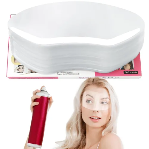 Miniatura 9 de EBANKU Protector Facial y para Ojos, 50 Piezas de Visera de Ducha de Plástico, Protector de Ojos para Maquillaje y Cejas para Adultos
