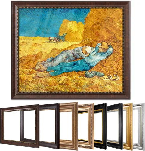 Miniatura 25 de DECORARTS - Serie de pinturas enmarcadas de Vincent Van Gogh (favoritos) – impresión giclée de arte en lienzo.
