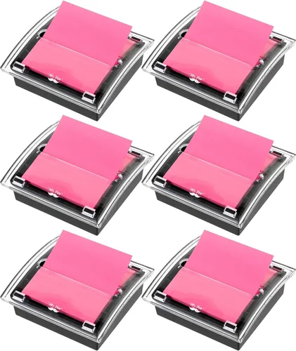 Miniatura 11 de Mr. Pen - Dispensador de notas adhesivas emergente, 3" x 3", negro, dispensador de notas adhesivas, soporte para notas adhesivas para escritorio