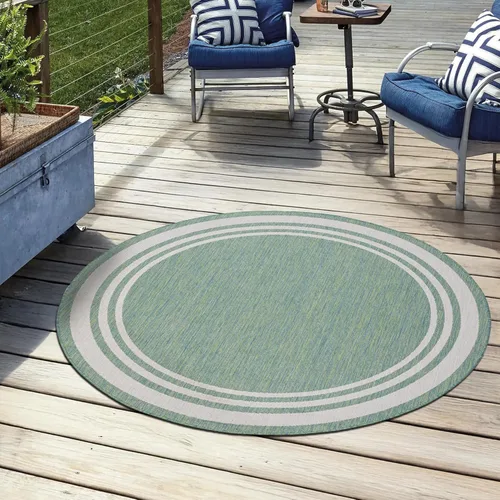 Miniatura 24 de Keen Home Design Alfombra para Terraza al Aire Libre - 5x8 Lavable para Interior/Exterior para Patio, Cocina, Balcón, Playa, Jardín, Terraza y Trend