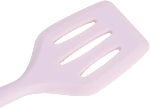 Miniatura 4 de Utensilios de cocina de silicona, 5 piezas, juego de utensilios de cocina, espátula, utensilios de cocina para niños, raspador de silicona, rosa
