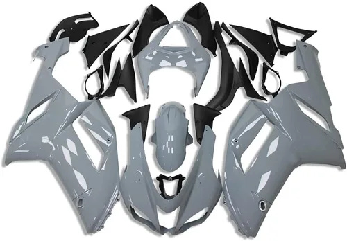 Nardo Gris Carenado Fit para Kawasaki Ninja 2007 2008 ZX6R 636 ZX-6R Inyección ABS Plásticos Carrocería Kit Cuerpo Trabajo 07 08 A059