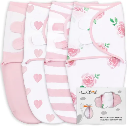 Miniatura 38 de Mama Cheetah Saco de envolver para bebés prematuros, saco de dormir orgánico para bebés prematuros, manta para envolver prematuros, envolturas