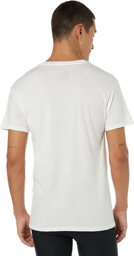 Miniatura 4 de Hanes Camiseta interior de algodón sin etiqueta con cuello en V para hombre, paquete múltiple
