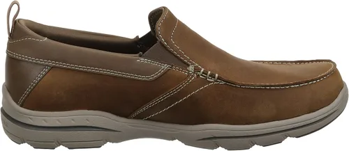 Miniatura 9 de Skechers Ajuste relajado para hombre mocasines Harper - Forde Negro