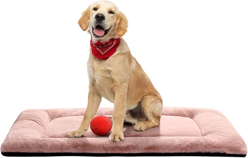 Miniatura 22 de Camas para Perros Almohadilla para Jaula para Perros Medianos/Grandes que se Ajusta a Jaulas de Perros, Almohadilla de Perrera Lavable y Gris
