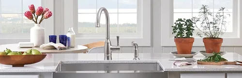 Miniatura 20 de Moen G18121 Prep - Fregadero de cocina de acero de calibre 18 para montar debajo del delantal, cuenco individual, 30 x 21 pulgadas, acero inoxidable