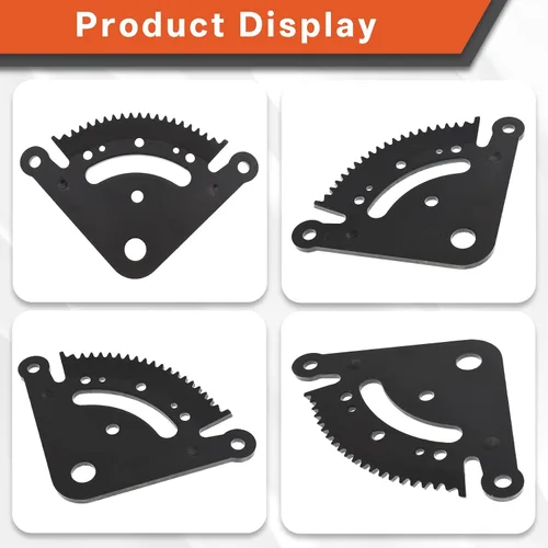 Miniatura 2 de labwork Sector de dirección y piñón con bujes de repuesto para John Deere D130 D140 D150 D160 D170 1GXD110E, Material 45 Acero