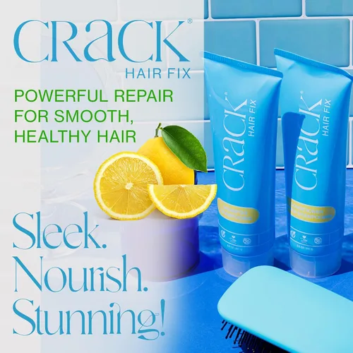 Miniatura 2 de CRACK HAIR FIX - Set de champú y acondicionador para tratamiento limpio y soaper (10 oz)