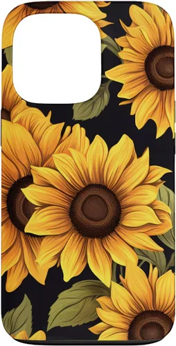 Miniatura 10 de Funda para iPhone 13 Pro Max Aesthetic Sunflowers y Wild Flower