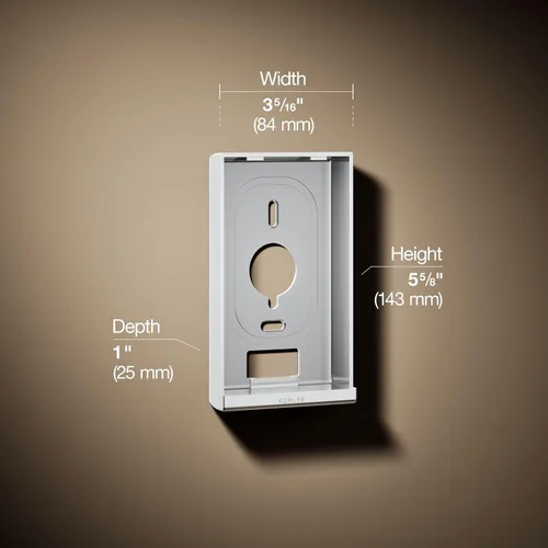 Miniatura 3 de Kohler 99694-CP DTV+ Soporte de montaje en interfaz, cromo pulido
