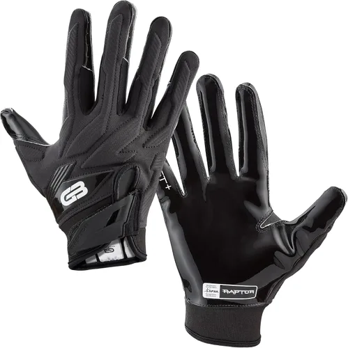 Miniatura 3 de Guantes de fútbol Grip Boost Raptor 2.0 acolchados para hombres con tecnología de agarre Boost Plus Negro