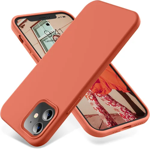 Miniatura 40 de OTOFLY Funda para iPhone 11, funda para teléfono 11, delgada, a prueba de golpes, antihuellas, forro de microfibra antiarañazos, funda protectora