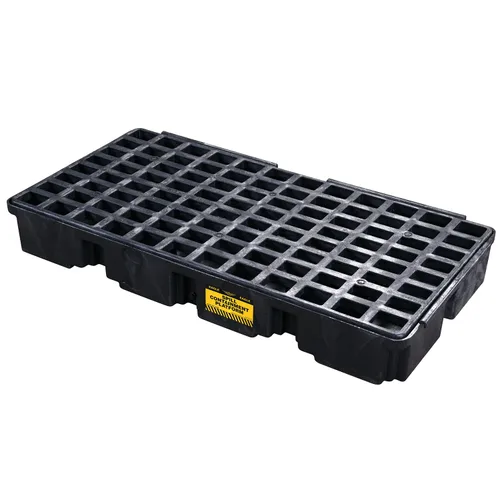 Miniatura 12 de Eagle Plataforma modular para derrames de un tambor, 26.25"x26"x6.5", sumidero de 15 galones, bandeja de contención de capacidad de carga de 2,000