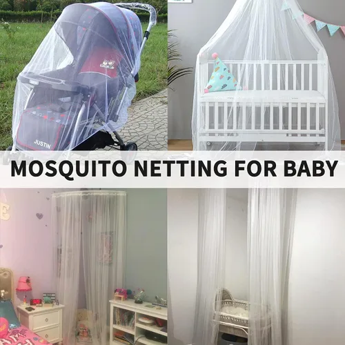 Miniatura 9 de Mosquitera para porche, patio, toldo, jardín, cortinas de tul transparente para exteriores, red de decoración para fiestas, bodas, arcos y cortinas