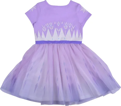 Miniatura 3 de Disney Frozen Elsa and Anna - Vestido tutú para niñas pequeñas y niños color azul marino